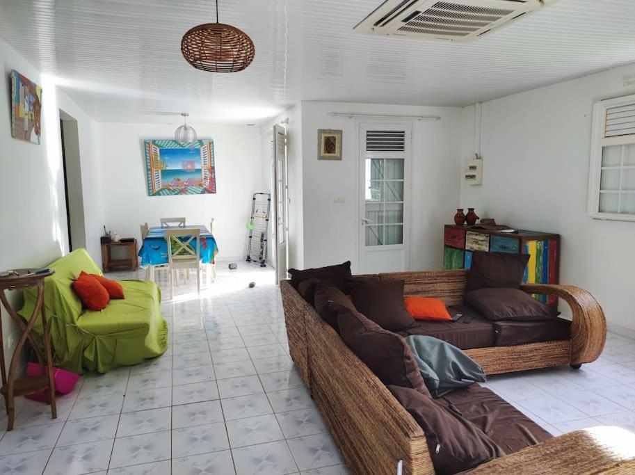 Villa Familiale Avec Piscine Le Marin Esterno foto